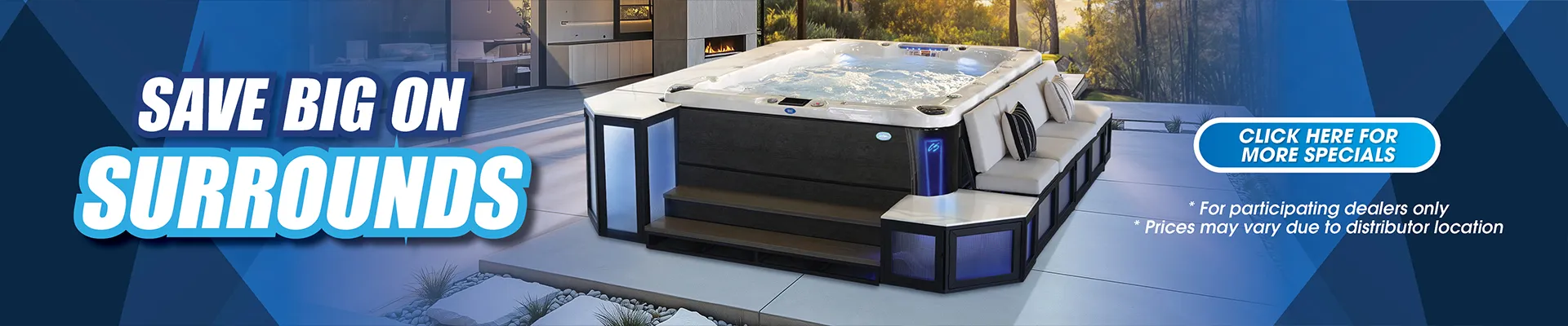 Calspas hot tub being used in a family setting - San Jose