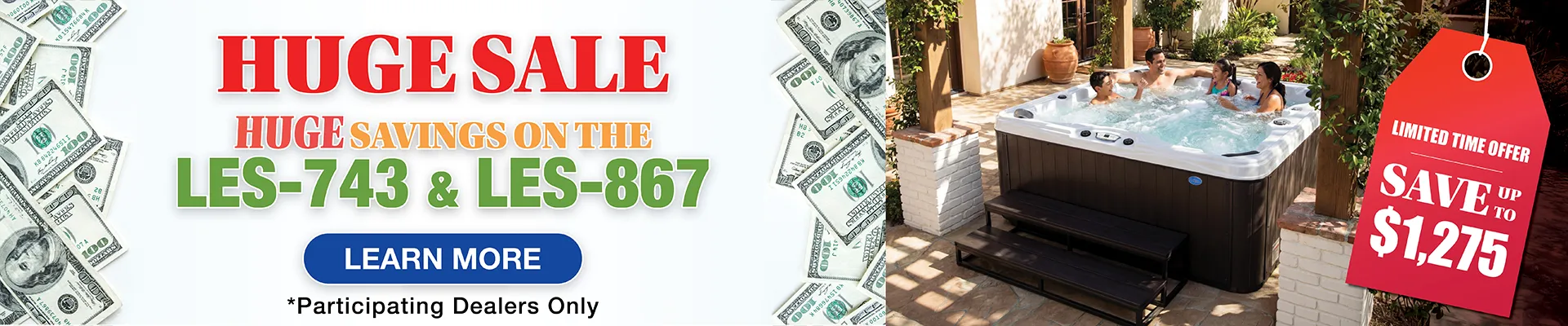 Calspas hot tub being used in a family setting - San Jose